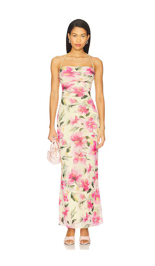 Gabriela Maxi Dress in Yellow Floral | Revolve Clothing (Global)