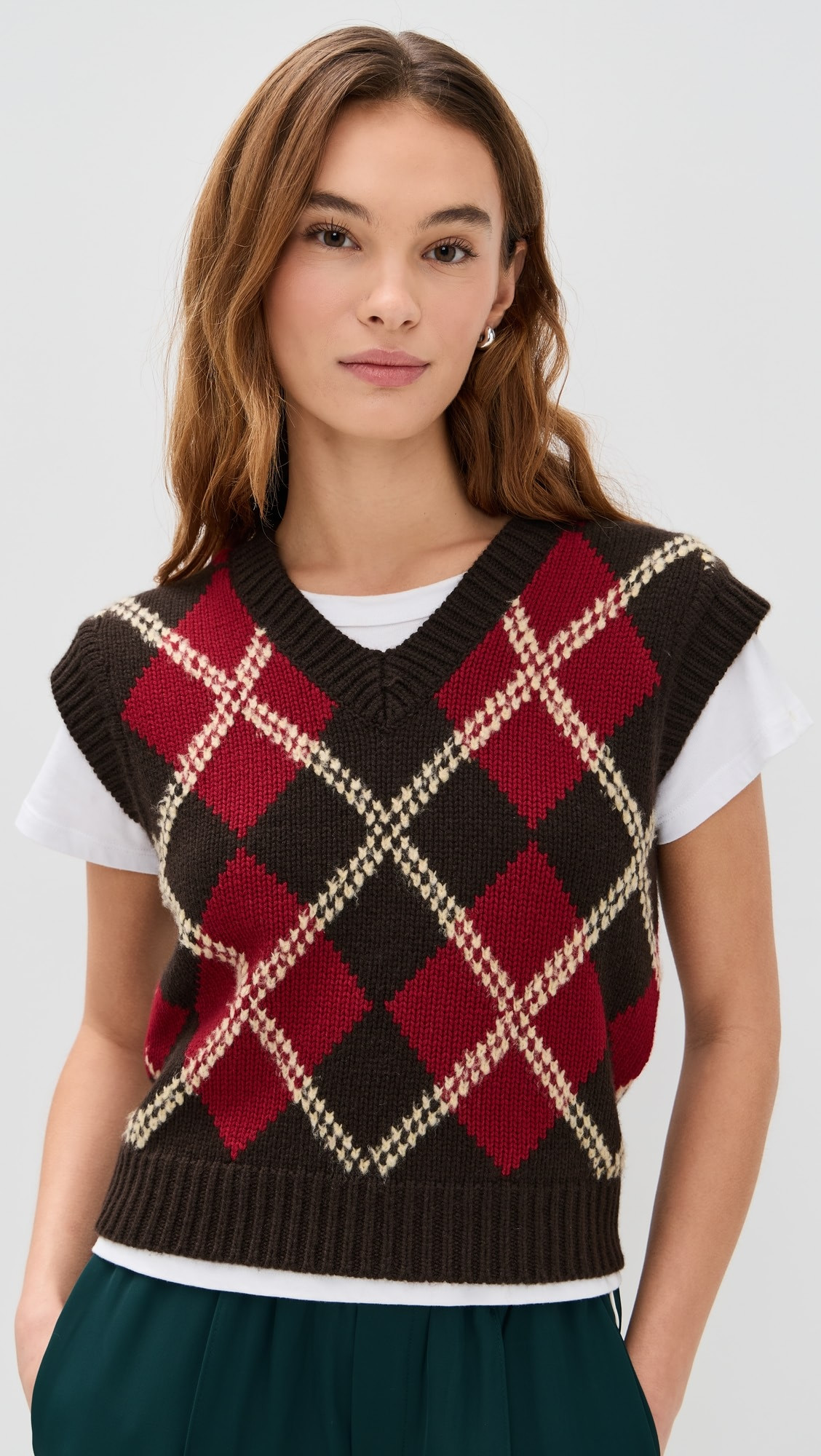 Argyle Vest | Shopbop