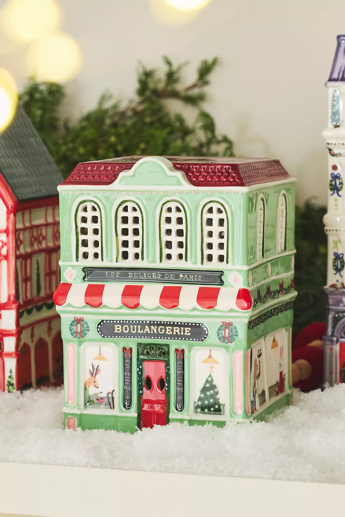 Ceramic Holiday House | Anthropologie (US)