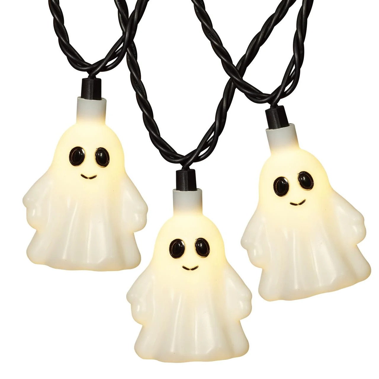 Ghost Lights, 10CT, Warm White LED, 6.5ft, Halloween Indoor/Outdoor, by Way To Celebrate | Walmart (US)