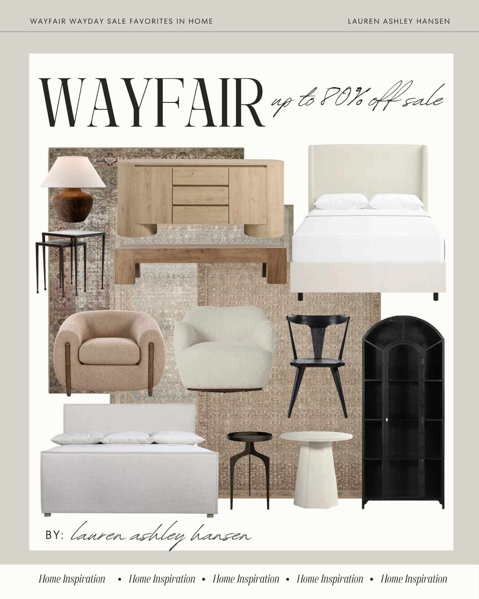 Wayfair’s big spring Way Day sale begins tomorrow!! 4/25-4/27 save up to 80% off favorites across the site! Everything from rugs, furniture, decor, lighting and more is all on sale. So many of our personal favorites in our home included! 

#LTKSaleAlert #LTKHome