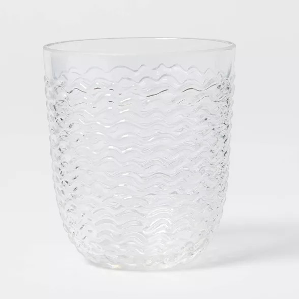13oz Plastic Wave Texture Short Tumbler - Opalhouse™ | Target