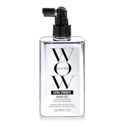 COLOR WOW Extra Strength Dream Coat – Powerful ultra moisturizing, anti humidity treatment for extremely frizz prone hair| glassy smooth, straight + resistant styles up to 3-4 washes, 200 ml/6.7 FL.OZ | Amazon (US)