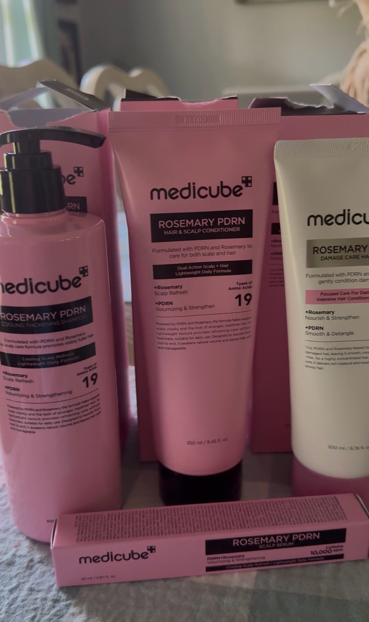 If you’re looking for a luxurious set to reduce hair shedding and condition those strands, this Medicube set is exactly that!!  Smells amazing and leaves your hair feeling fabulous

#LTKselfcare #LTKmomlife #LTKBeauty