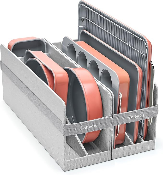 Caraway Nonstick Ceramic Bakeware Set (11 Pieces) - Baking Sheets, Assorted Baking Pans, Cooling ... | Amazon (US)