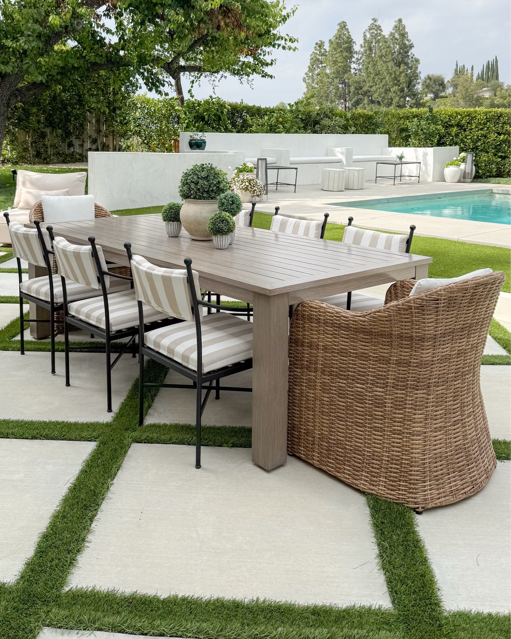 Outdoor dining table and chairs!

#LTKHome #LTKSaleAlert #LTKSeasonal