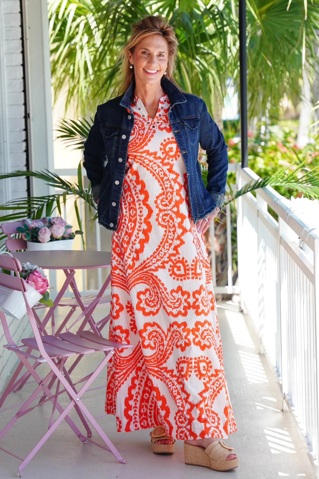 Goa Dress Fire Ikat | Just Darviny