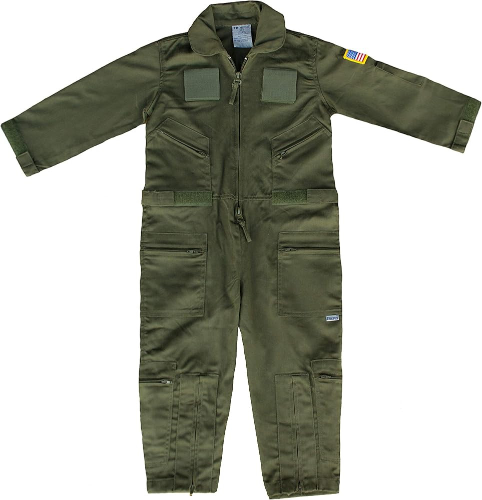 Clothing Flight Suit Medium (8) (OD Green) | Amazon (US)