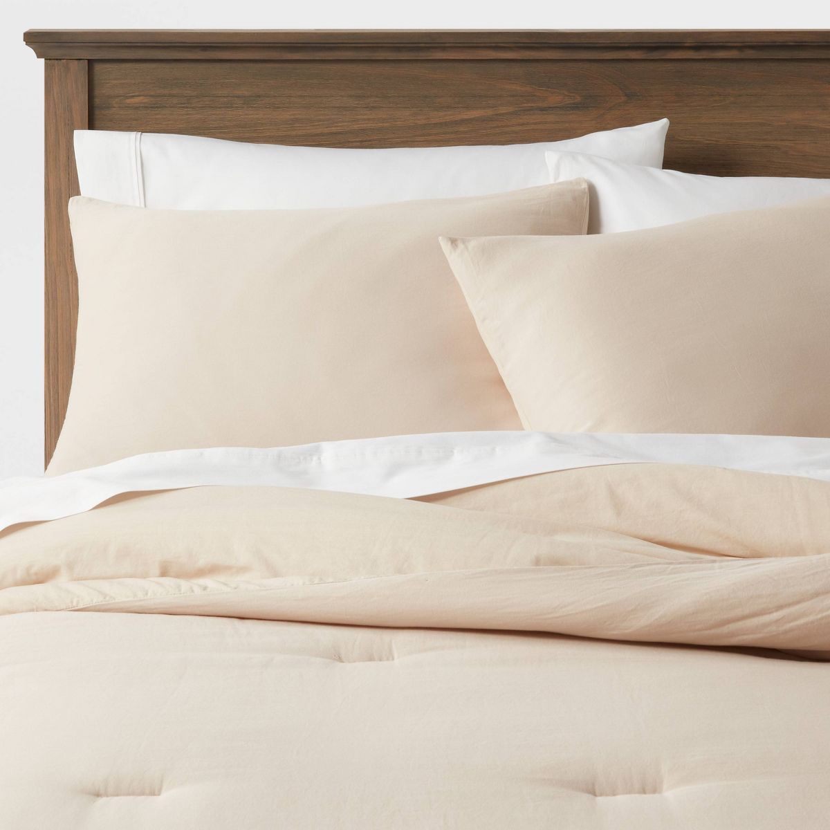 Washed Cotton Sateen Comforter and Sham Set - Threshold™ | Target