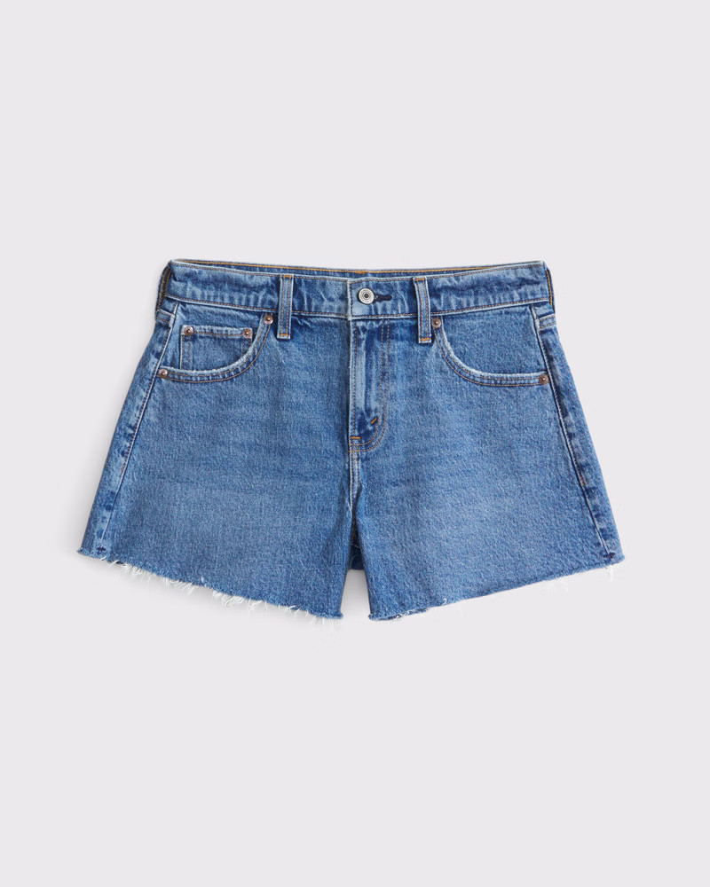 Women's Mid Rise A-Line Short | Women's Bottoms | Abercrombie.com | Abercrombie & Fitch (US)