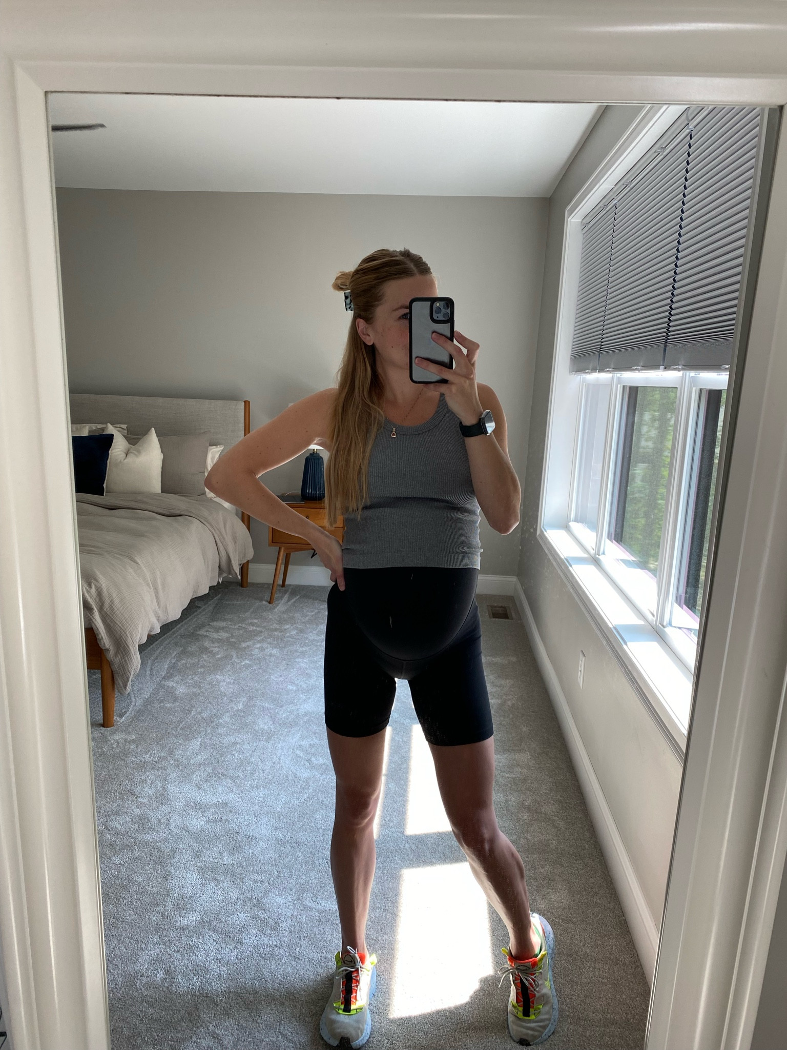 Living in these tanks, up to 4 colors in it now 😅

Tank - M (sized up, non maternity)
Shorts - XS (maternity)
Trainers - tts

#LTKBump #LTKActive #LTKFindsUnder50