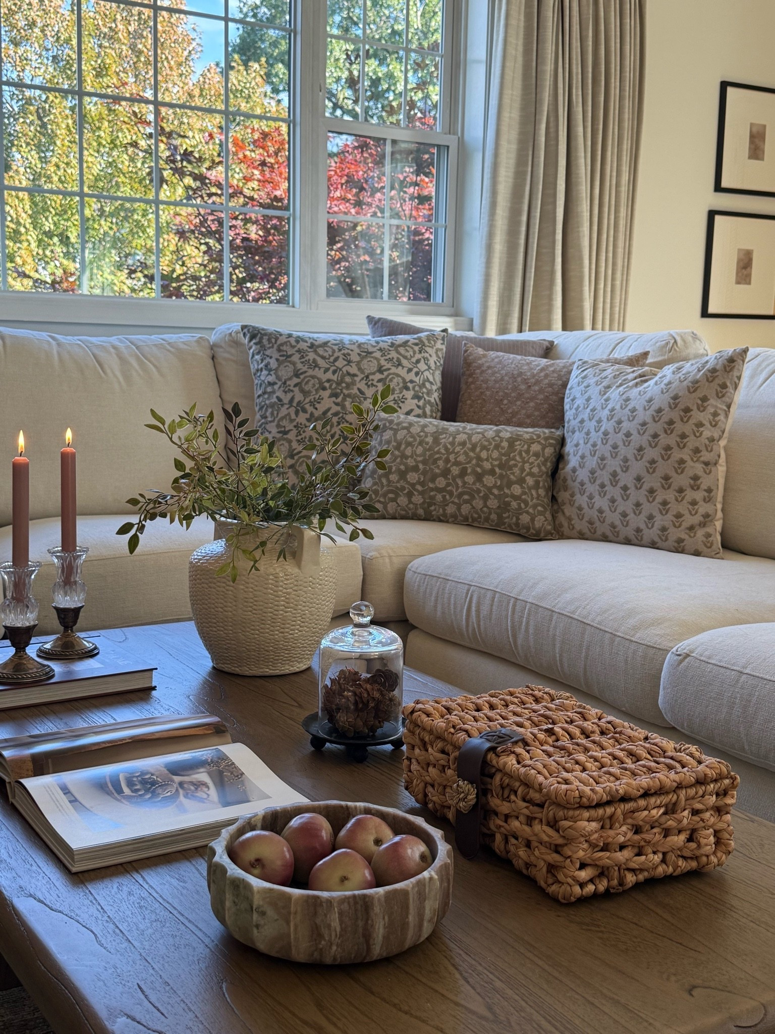 Loving this beautiful coffee table refresh! And using my favorite Amazon leaves that are perfect for every season. The style and price points are too good!

#LTKHome #LTKSeasonal