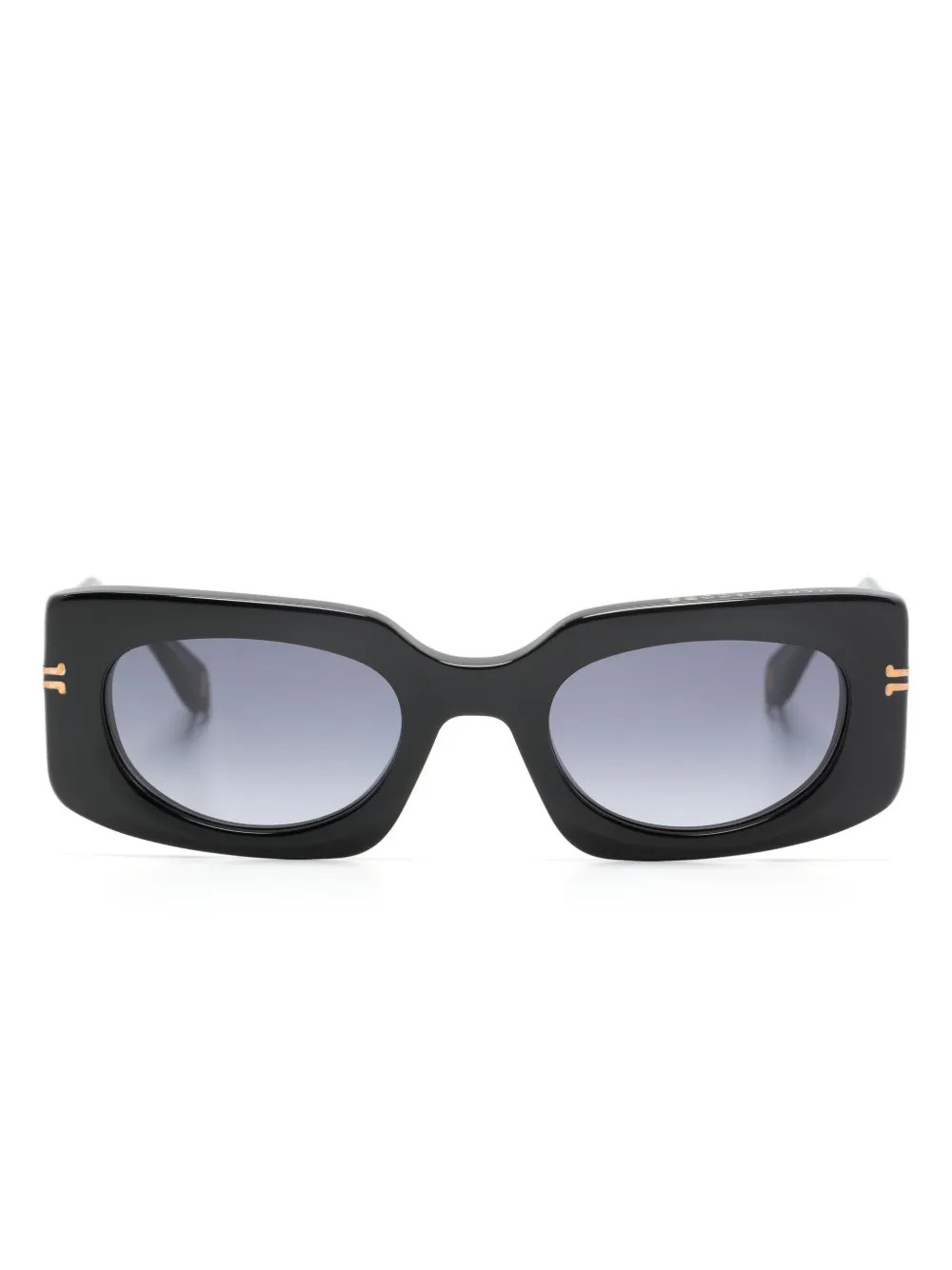 Marc Jacobs Eyewear logo-engraved rectangle-frame Sunglasses - Farfetch | Farfetch Global