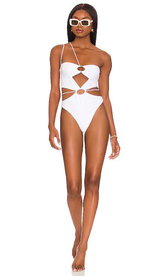 Sandro One Piece in White | Revolve Clothing (Global)