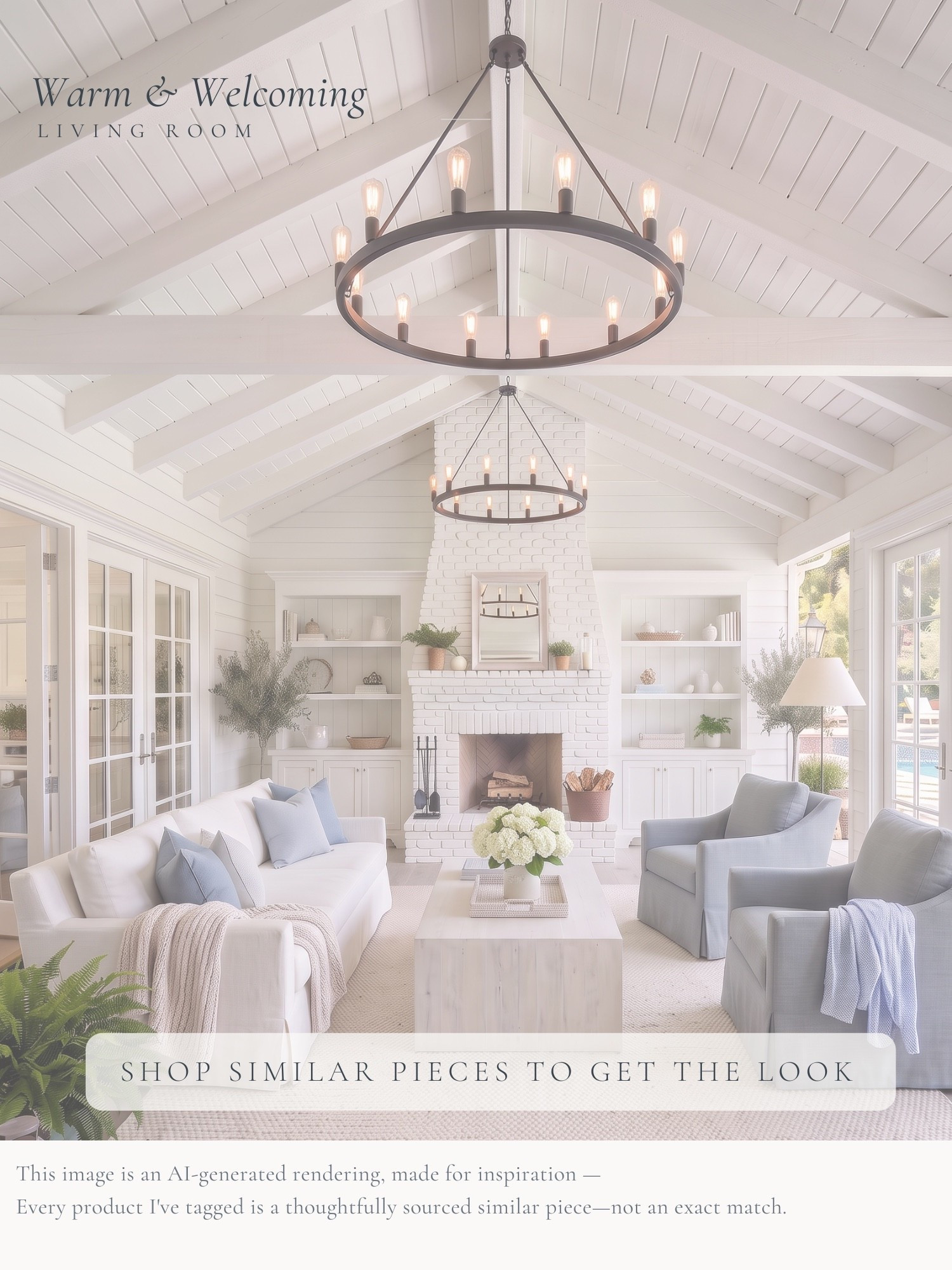 One of my favorite kinds of rooms—bright, welcoming, and designed to feel collected over time. Browse the thoughtfully sourced similar pieces I chose to help you get the look. ✨ 

AI-generated design concept for inspiration • Products are similar, not exact • Affiliate links may be used. As an Amazon Associate, I earn from qualifying purchases.

#LTKHome #LivingRoomDecor #HomeInspiration #ClassicStyle

#LTKHome