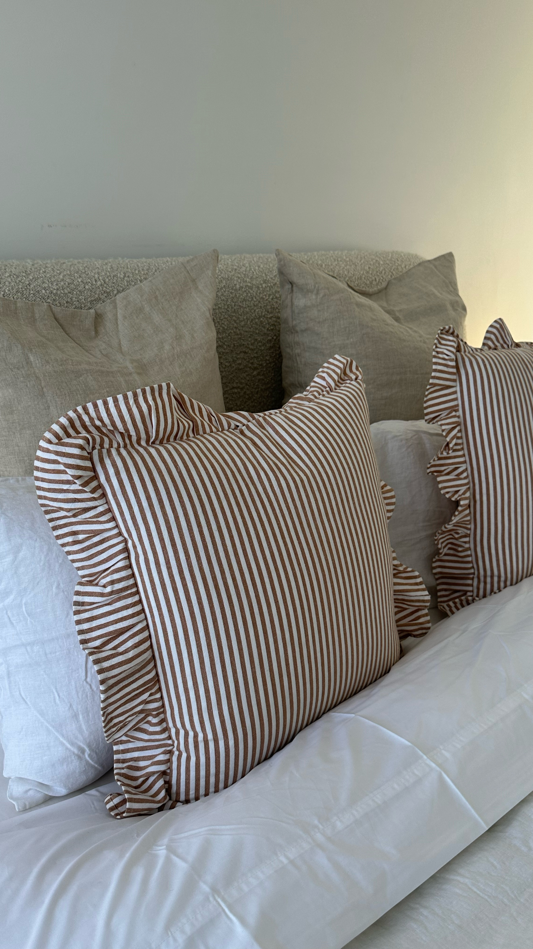 Fresh linen and pillows - no better feeling!! #ad 

#LTKhome #LTKsale #LTKaustralia