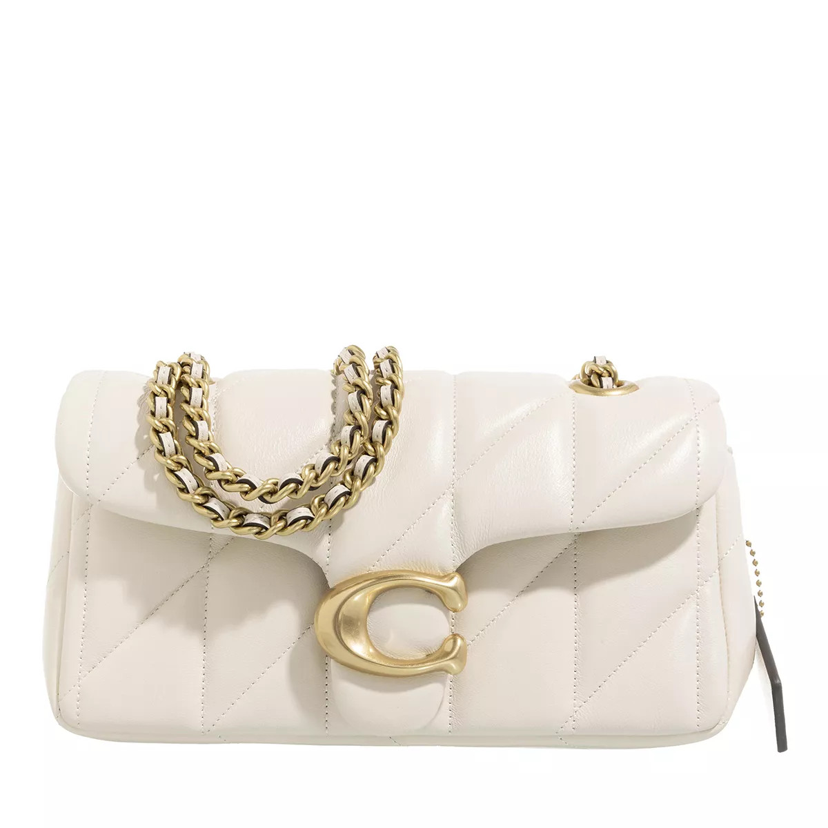 Coach Quilted Tabby Shoulder Bag 20 With Chain Chalk | Crossbody Bag | Fashionette (DE)
