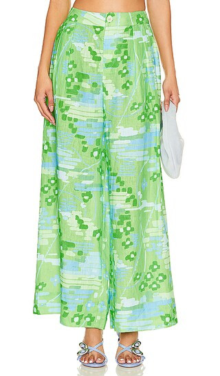 Campbell Pant in Electric Eden | Revolve Clothing (Global)