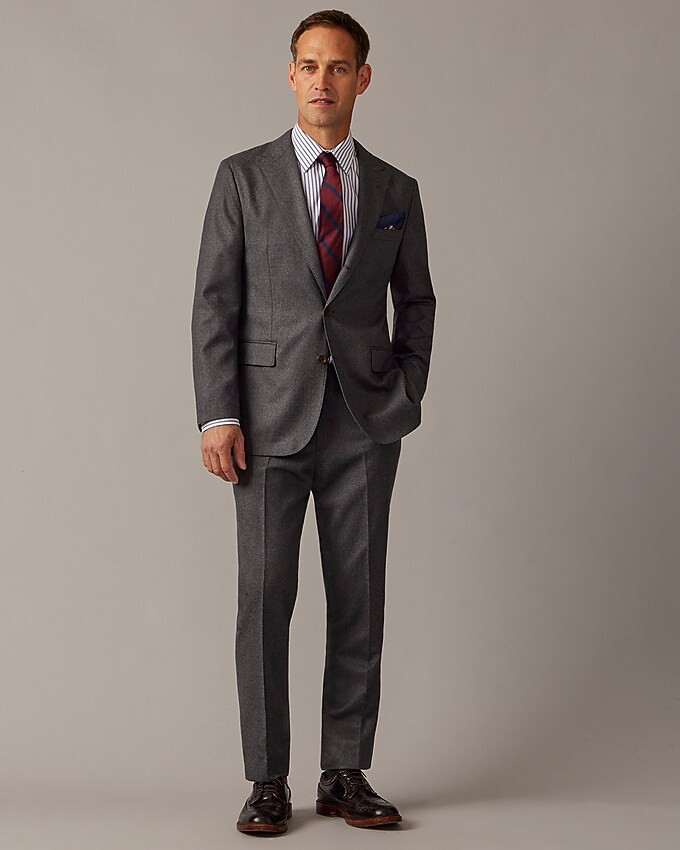 Ludlow Slim-fit suit jacket in Italian wool flannel | J. Crew US