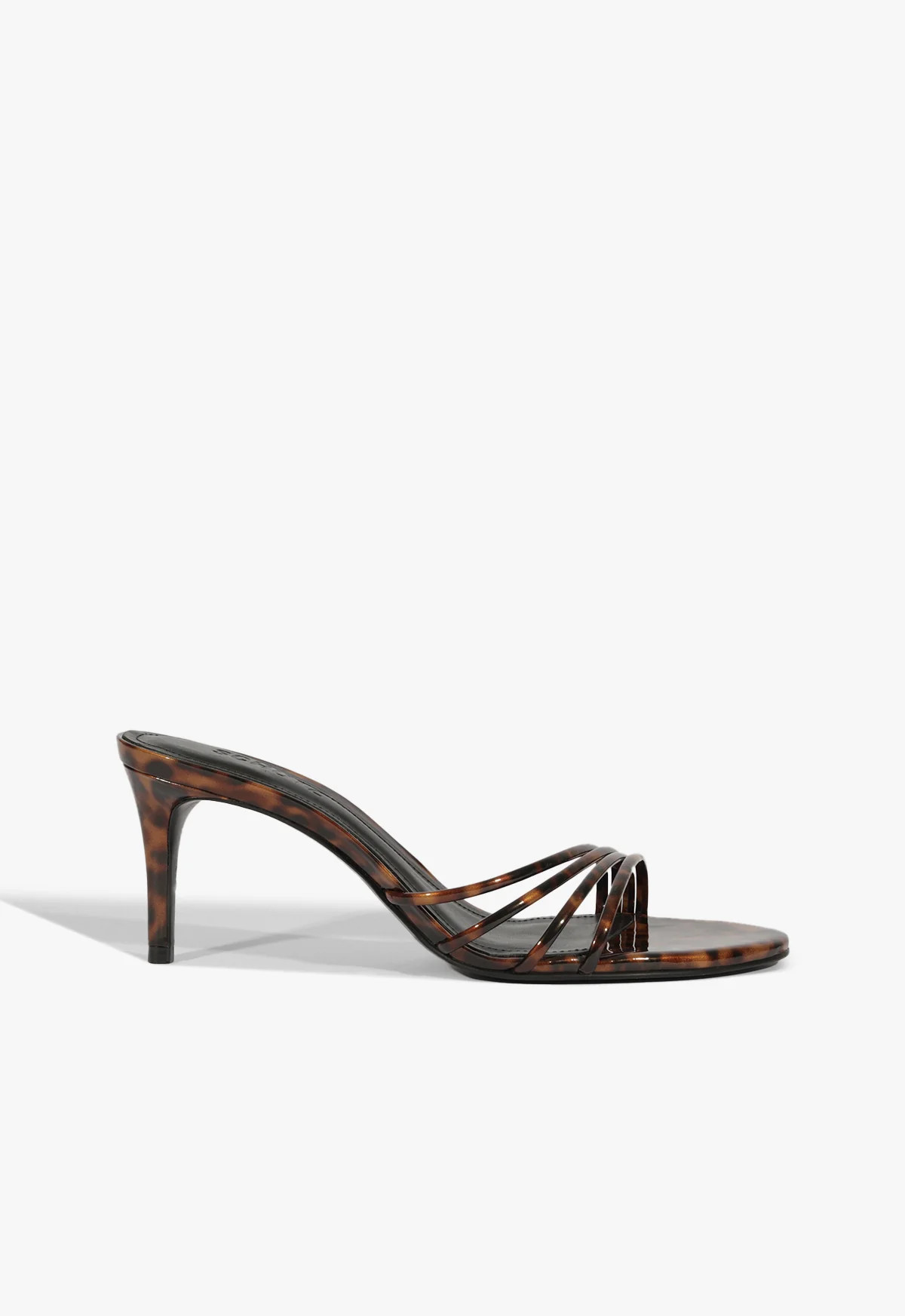 Inez Mule Stiletto Sandal | Animal Print | Patent | Schutz (US)