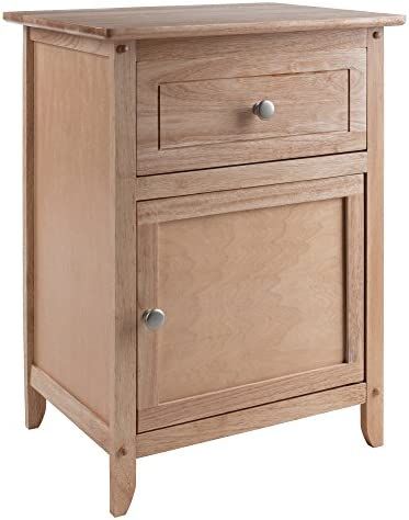 Winsome Eugene Accent Table, Natural | Amazon (US)