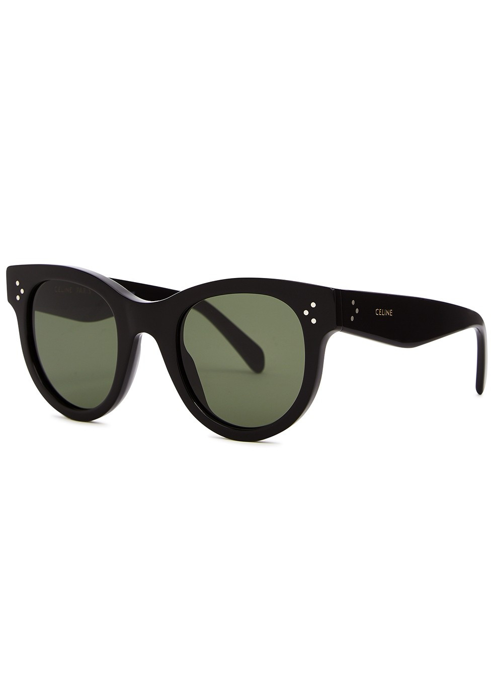 Baby Audrey black round-frame sunglasses | Harvey Nichols (Global)