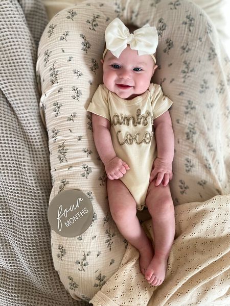 Baby girl outfits. Etsy finds. Milestone pictures. 

#LTKbaby #LTKunder50 #LTKfamily