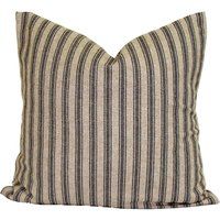 Black Ticking Pillow, BLACK Farmhouse Pillow Cover, Farmhouse Decor. Pillow, Black Striped Pillow. Euro Sham Farmhouse Decor. Cushion.cm | Etsy (US)