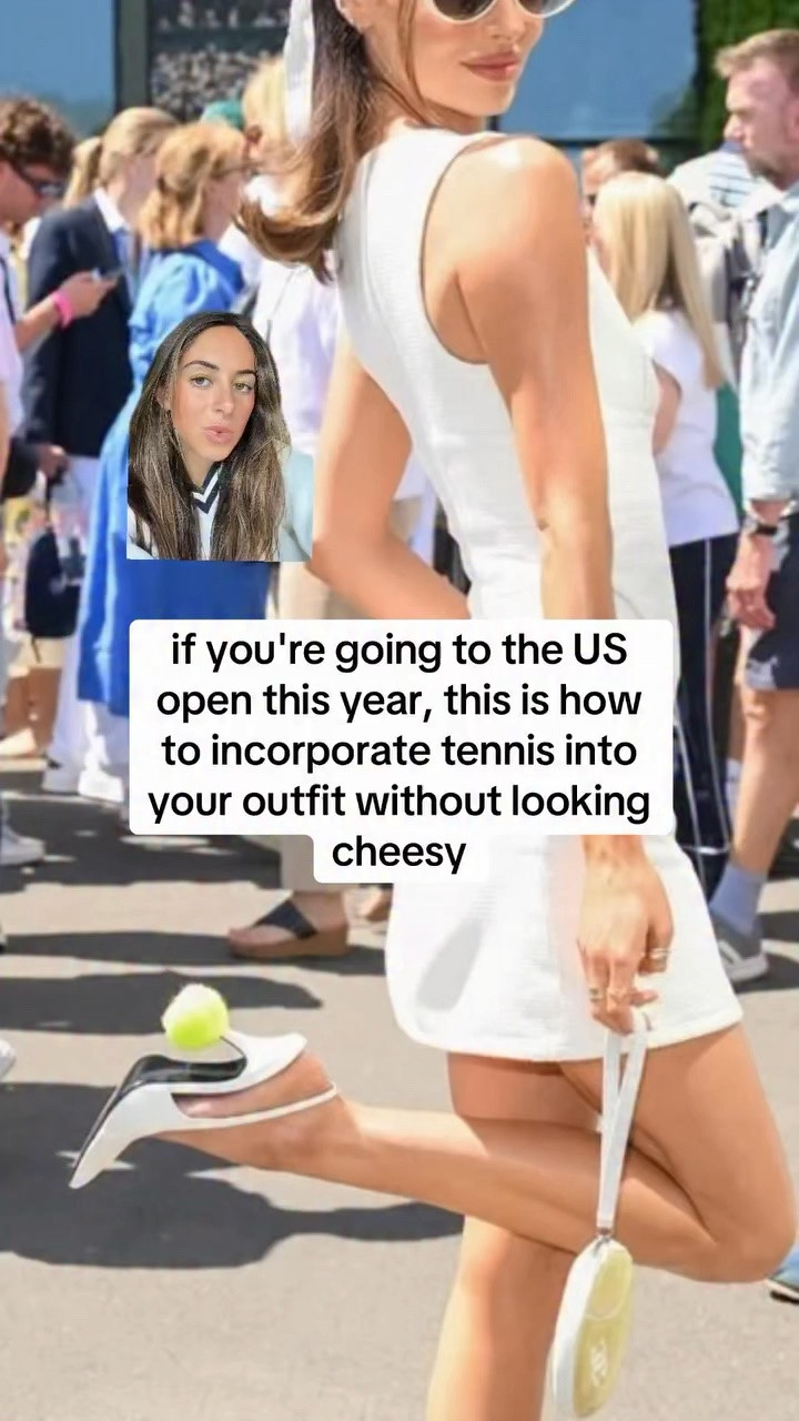 this is how to do tennis ball chic without looking cheesy for the US open !!!!

#LTKootd #LTKSeasonal