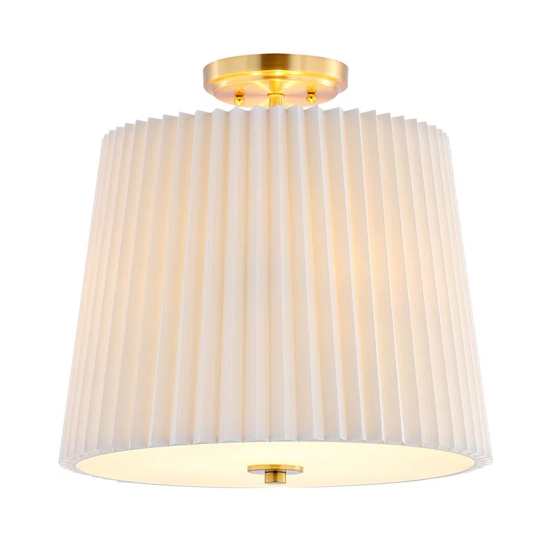 Hiram 3 - Light 16'' Semi Flush Mount | Wayfair Professional