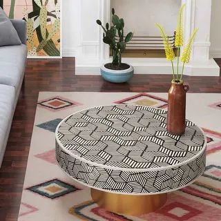 Bone Inlay Cocktail Table | Bed Bath & Beyond