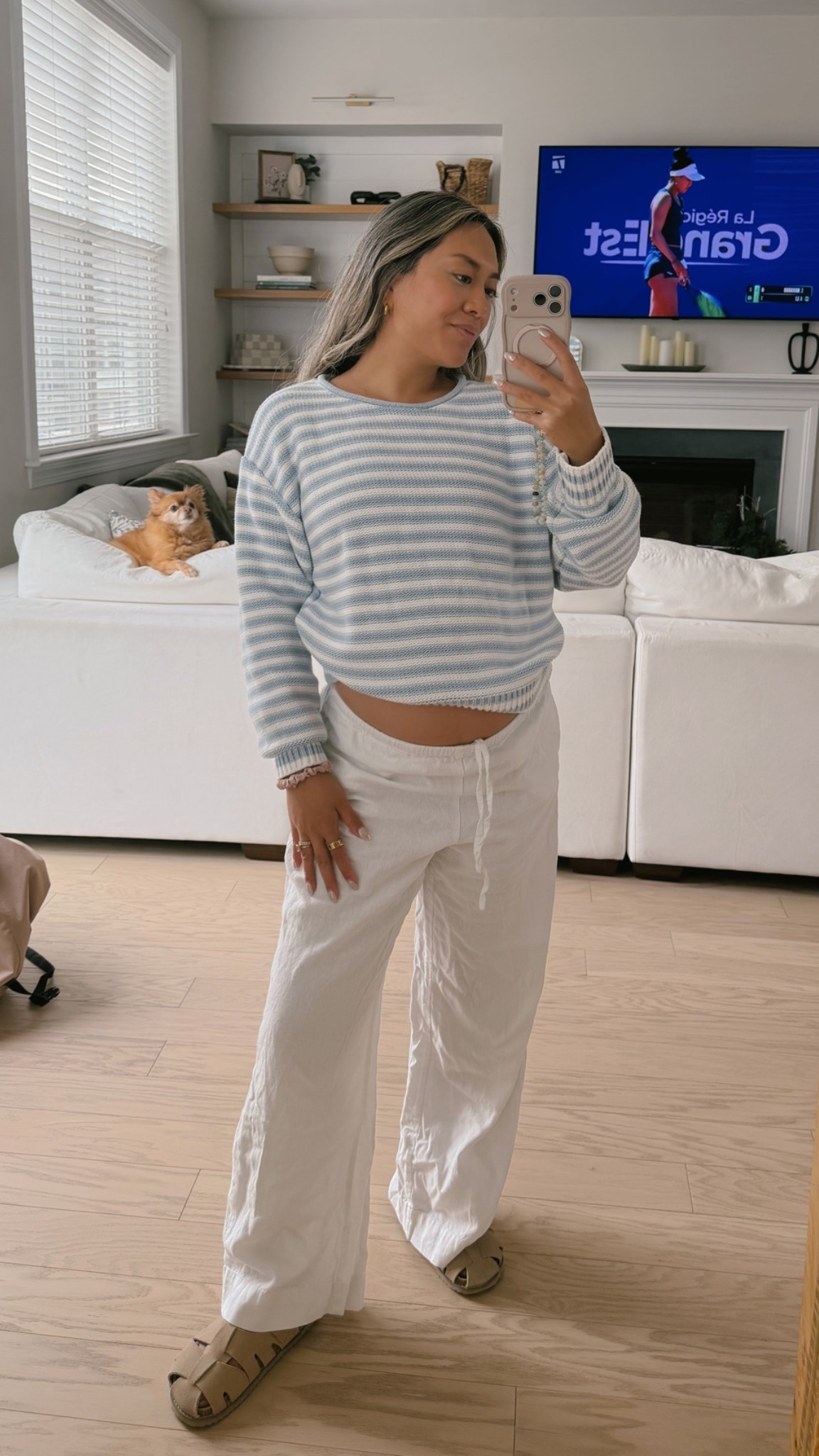 back to chilly mornings!

Wearing a medium in the sweater. Tagged the exact sweater but this color is sold out online. I bought mine in-store! 

Pants are an old pair from Target but tagging a similar that’s on sale!

I loveee this shoe brand called cushionaire. I usually buy them from tjmaxx/marshalls but they are always such great quality, really suede/leather and just super comfy for the price point.

#LTKootd #LTKSaleAlert #LTKSeasonal