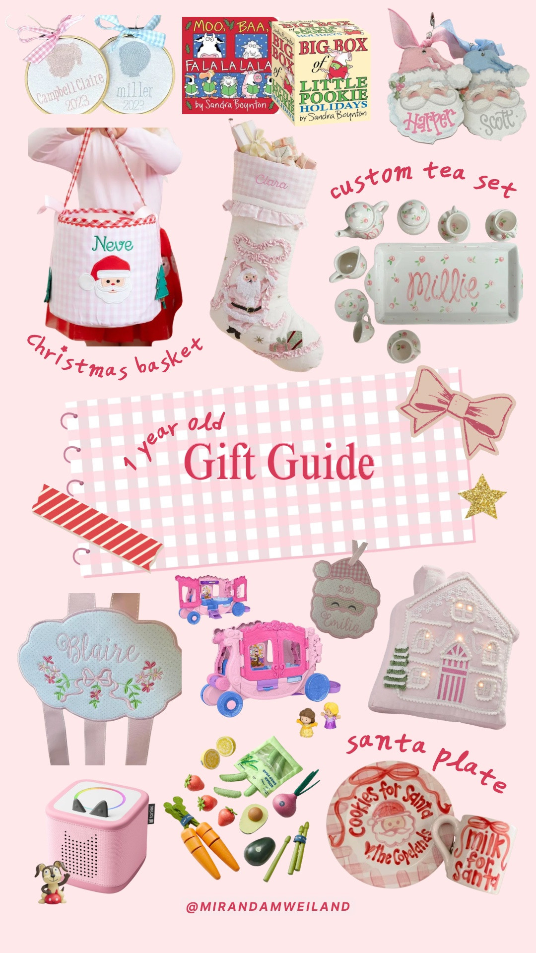 🎄🎁 The ultimate Christmas gift guide for a 1-year-old girl! 🎀✨ Sharing some of our favorite gift ideas for baby girls turning one—from developmental toys and pretend play favorites to practical gifts she’ll actually use and adorable keepsakes for Christmas morning. ❤️

If you’re shopping for a 1-year-old girl, toddler Christmas gifts, first Christmas gifts, or stocking stuffers for a baby girl, save this gift guide! 🎅🏻🎁

#ChristmasGiftGuide #GiftGuideForGirls #ChristmasGiftsForGirls #GiftsFor1YearOld #1YearOldGirl #GiftsForToddlers #ToddlerGiftIdeas #BabyGirlGifts #ChristmasGiftsForKids #FirstChristmas #BabyChristmasGifts #ToddlerChristmasGifts #StockingStuffersForKids #ChristmasShopping #LTKKids #LTKFinds

#LTKBaby #LTKKids