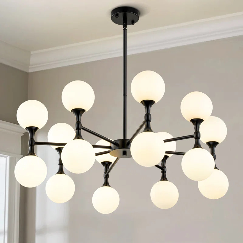 Azucena 16 - Light Dimmable Sputnik Modern Linear Chandelier | Wayfair North America