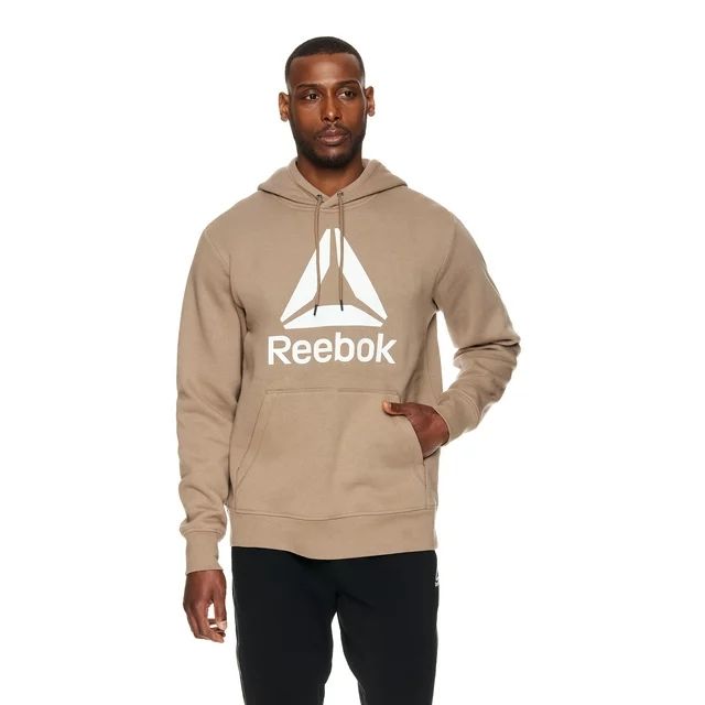 Reebok Men's Delta Logo Fleece Hoodie, Sizes S-XL | Walmart (US)