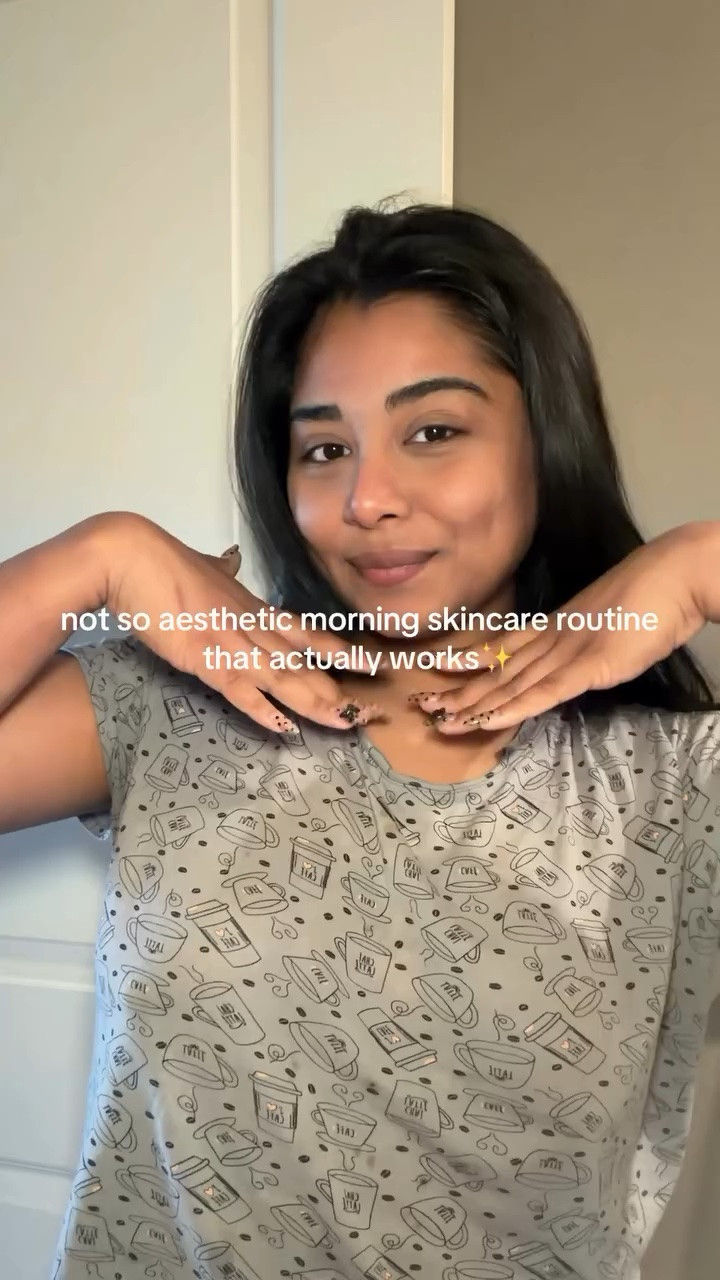 Just a simple morning routine using @medicube_global_official @anua_global @dr.altheaglobal @aestura_ca products 
#skincare #morningroutine #kbeauty #koreanskincare #brownskin