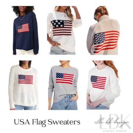 USA Sweater round up! Lots of options at various price points! 

#LTKSeasonal #LTKParties