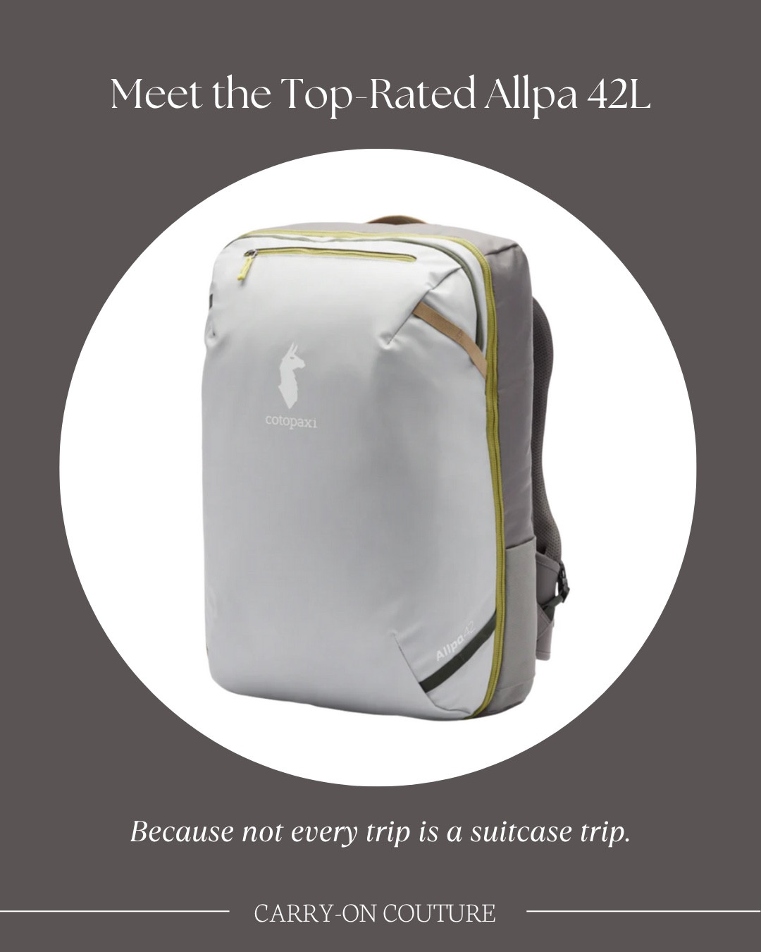 Top Rated Choice for a Carry-On Backpack 

Because not every trip is a suitcase trip!

Why it makes my list of recommended carry-ons:

- It meets the requirements of most airlines.  
- (Take caution with strict international carriers!  If bag isn’t overstuffed, it should meet size standards.)
- To be safe, for international airlines, opt for the 35L size. 
- Weight-distributing carrying features for optimal comfort.
- It has a suitcase-style, full-wrap zipper opening that allows you to open the bag completely flat for easy packing and access to your belongings.
- Excellent organization with interior mesh pockets.
- Padded laptop sleeve
- Durable weather-resistant material
- Includes a rain cover for extra protection
- Thoughtful Details:  A top zippered pocket provides quick access to essentials like your passport, phone, and wallet.  Brightly colored zippers can help differentiate compartments for easier access.  It also features a luggage pass-through sleeve for easy attachment to a rolling suitcase.

#LTKOver40 #LTKTravel