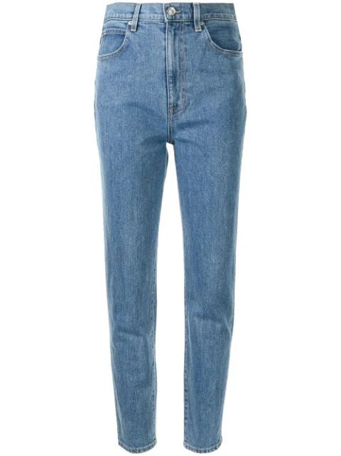 SLVRLAKE Beatnik straight-leg Cropped Jeans - Farfetch | Farfetch Global