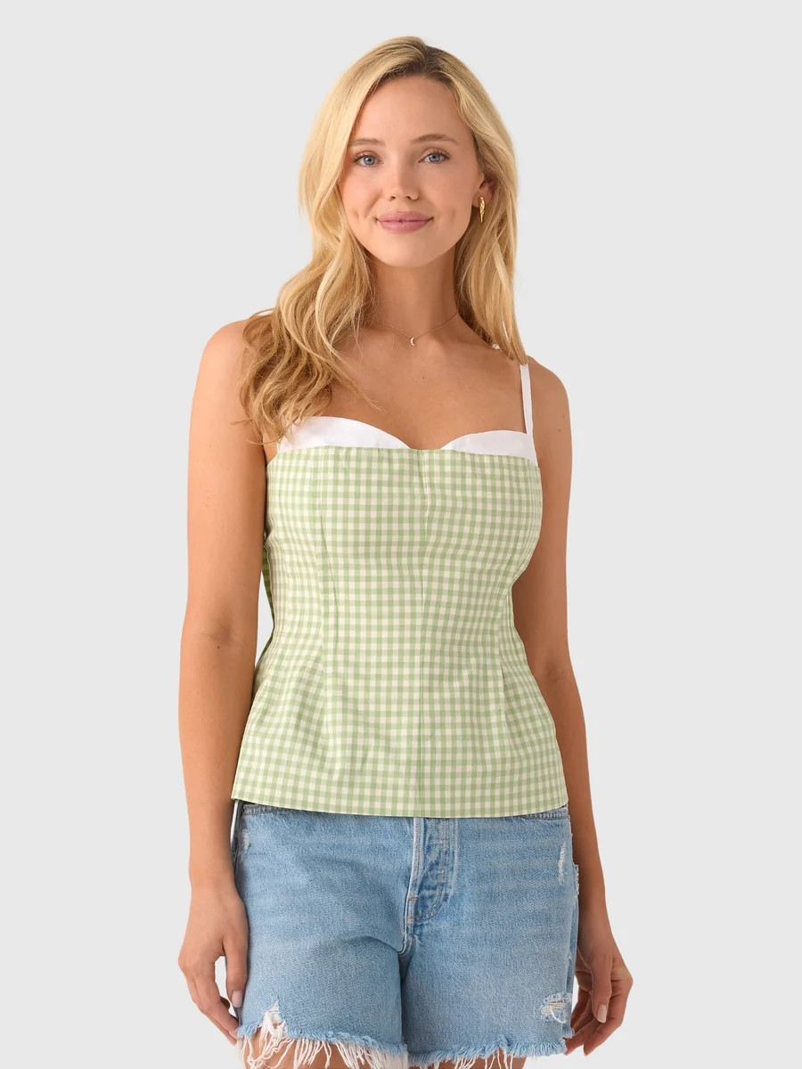 Simkhai Women's Charlee Bustier Top | Saint Bernard