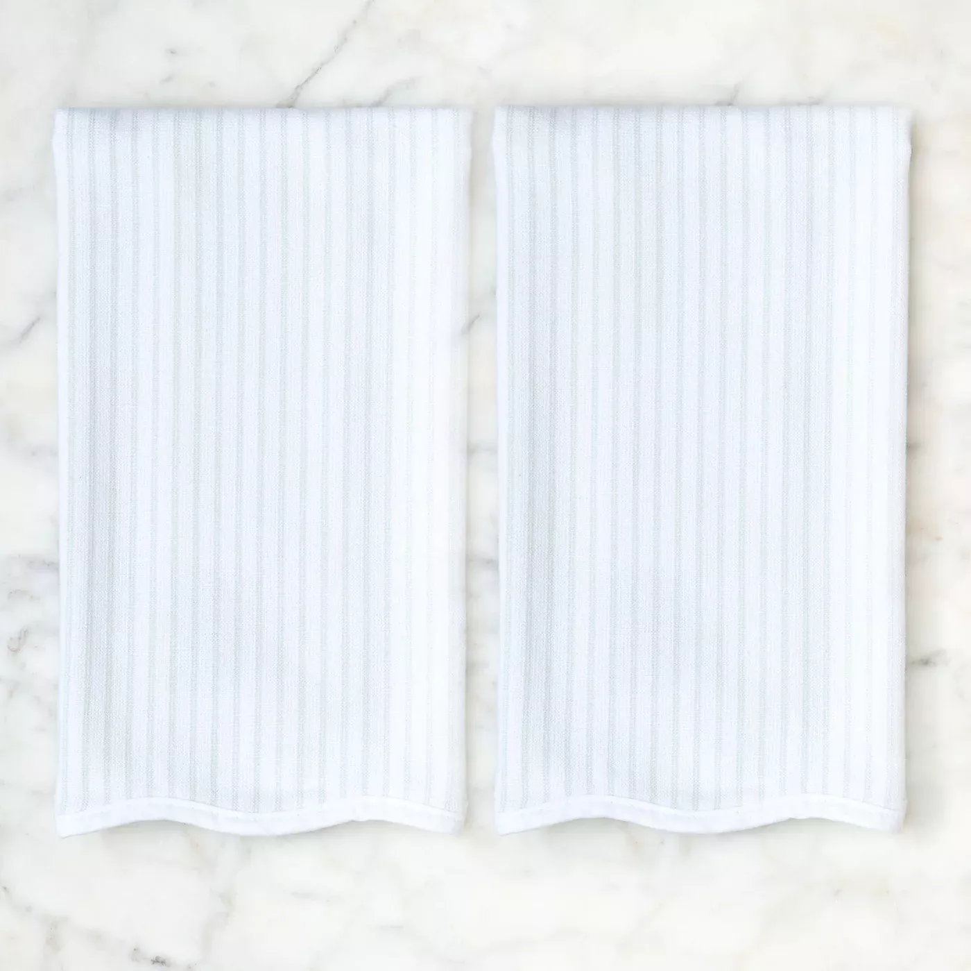 Piped Edge Hand Towels (pair) curated on LTK