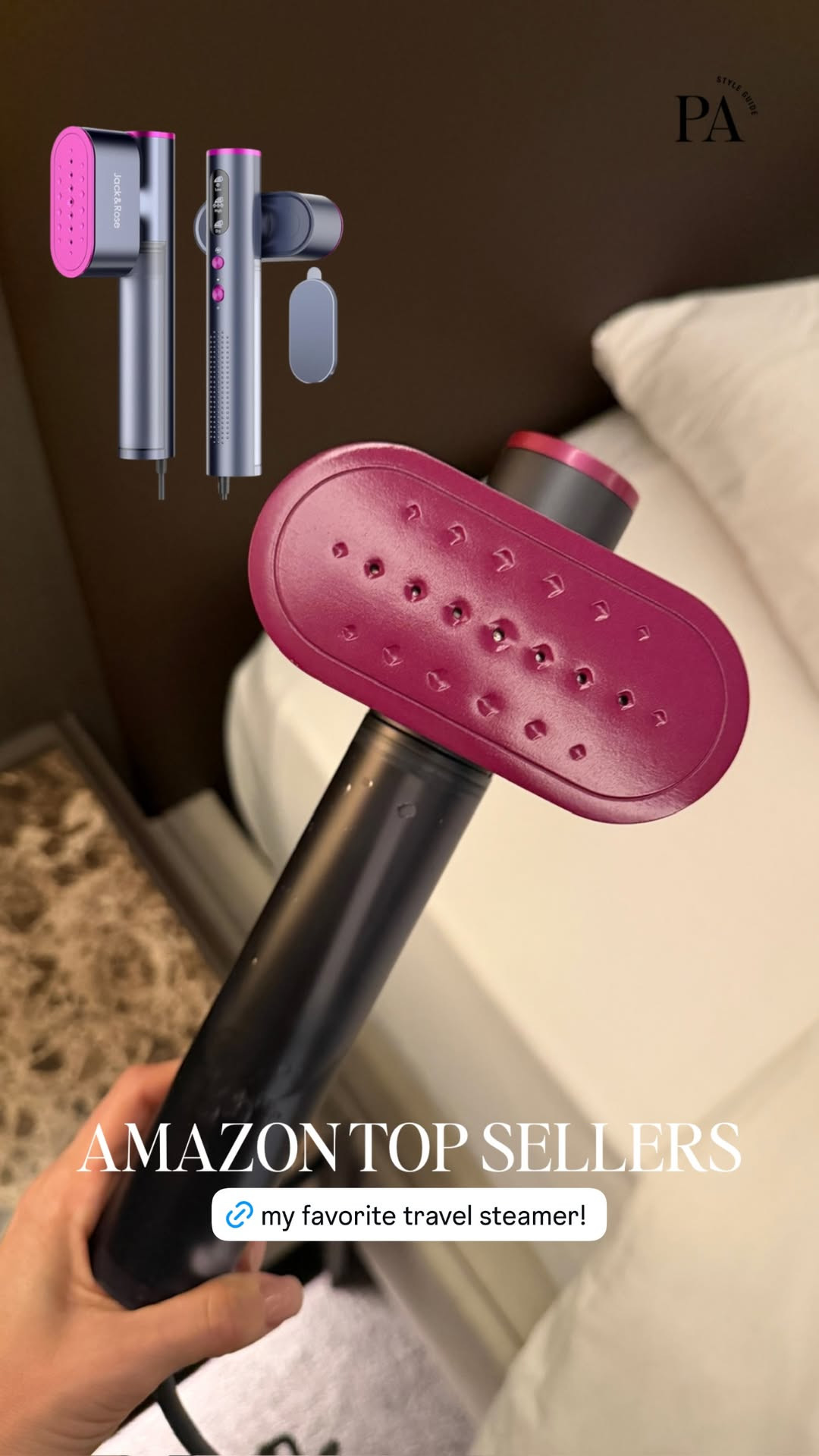 My favorite travel steamer! 

 #LTKdayinmylife #LTKmomlife #LTKTravel