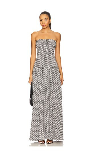 Lovers and Friends Gale Maxi Dress in Black. - size M | Revolve Clothing (Global)