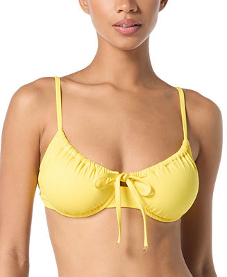 Women's Cinched-Front Underwired Bikini Top, Exclusively at Macy's | Macy's