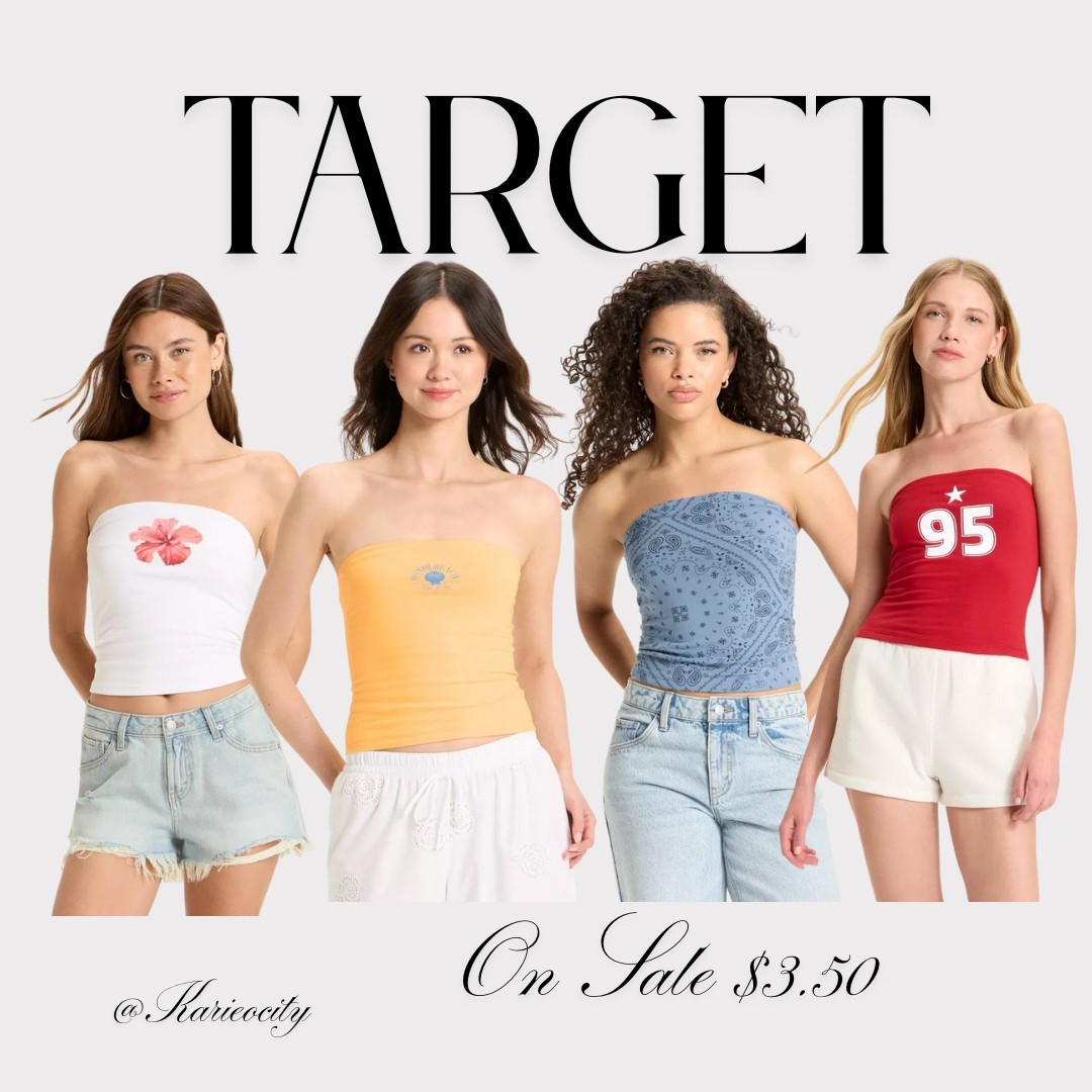 New at Target 

Target// Summer Outfits// New at Target// Tube Tops // Summer Fashion// Sale 

#LTKSaleAlert #LTKStyleTip #LTKFindsUnder50