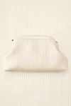 Faux Leather Clamshell Clutch | Anthropologie (US)