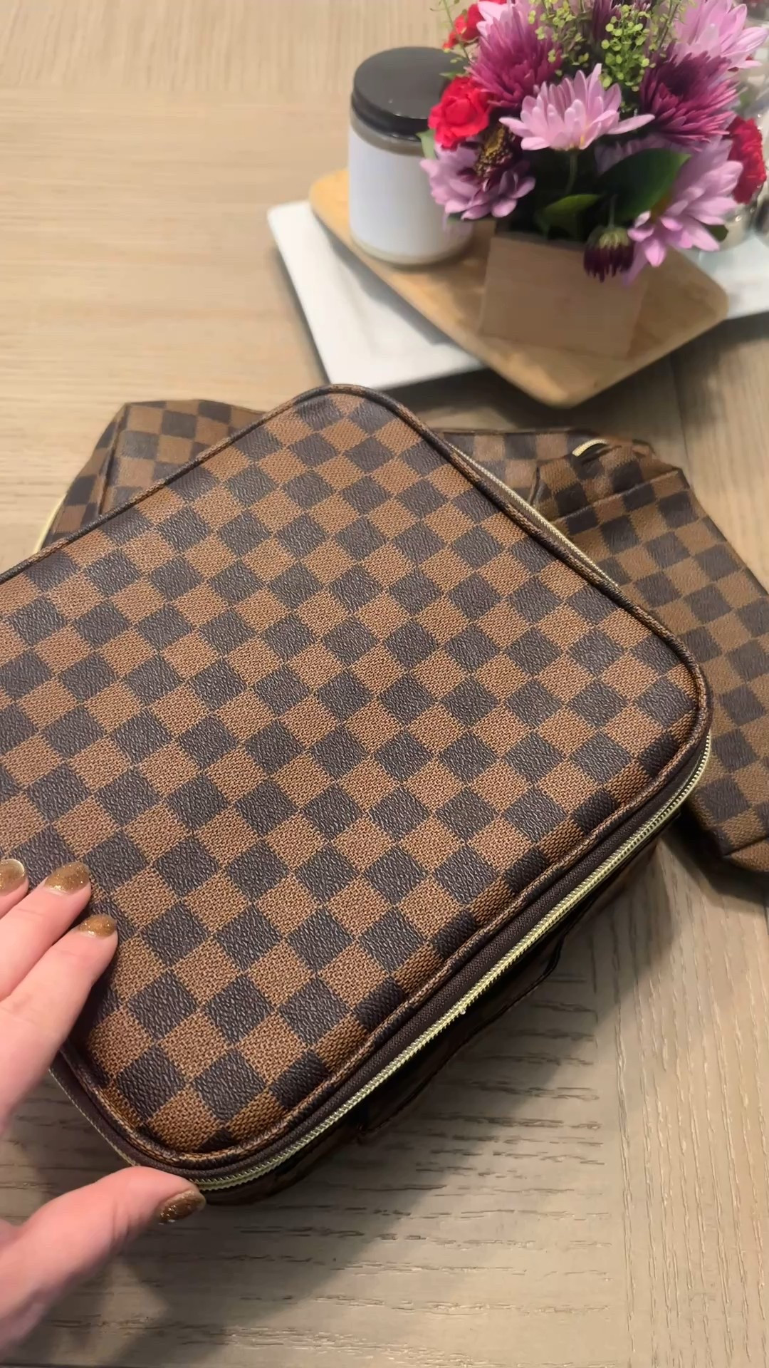 Long overdue for a make up bag upgrade and this set is SO cute 🤩

#LTKFindsUnder50 #LTKgrwm #LTKBeauty