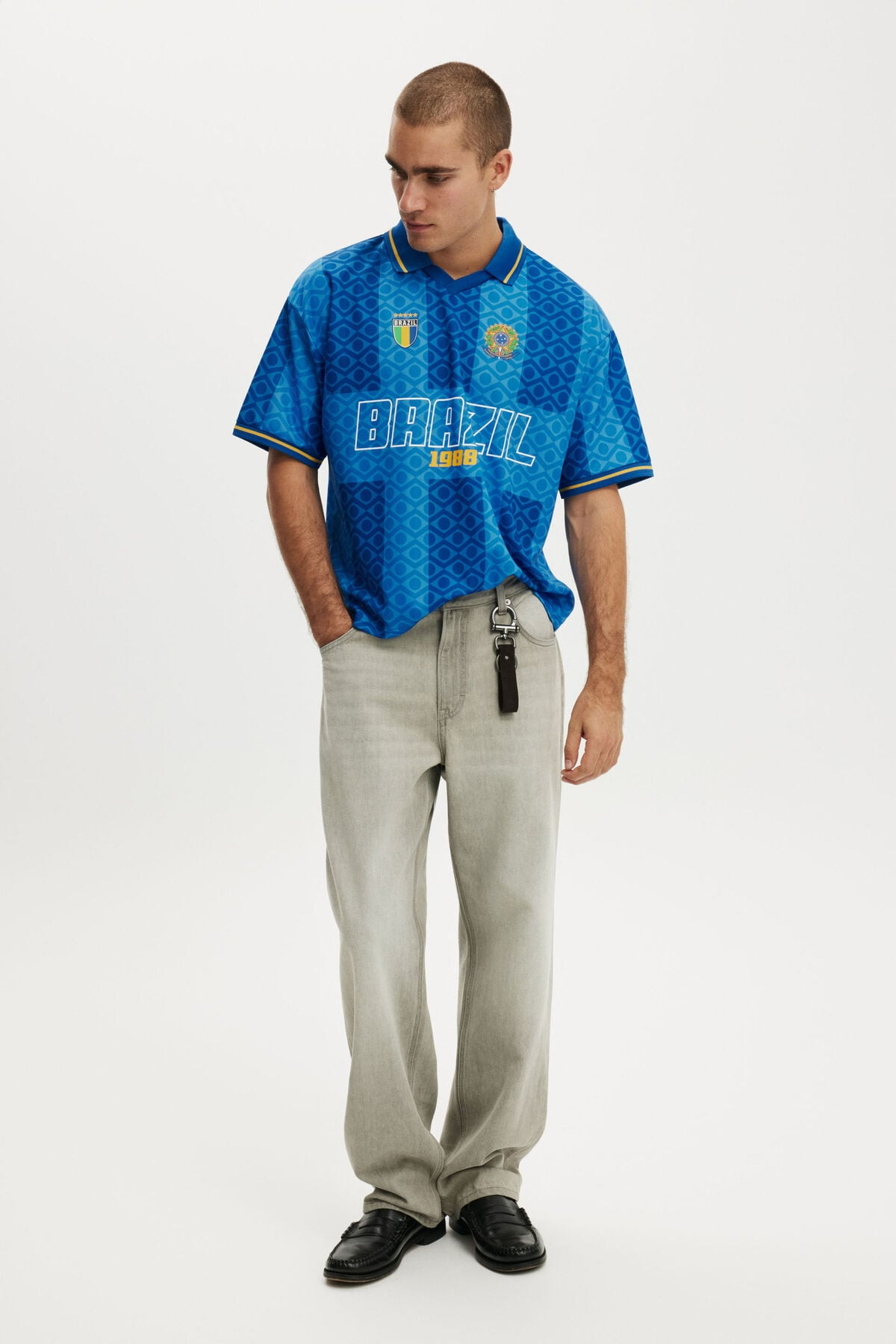 Cropped Sports Jersey | Cotton On (US)
