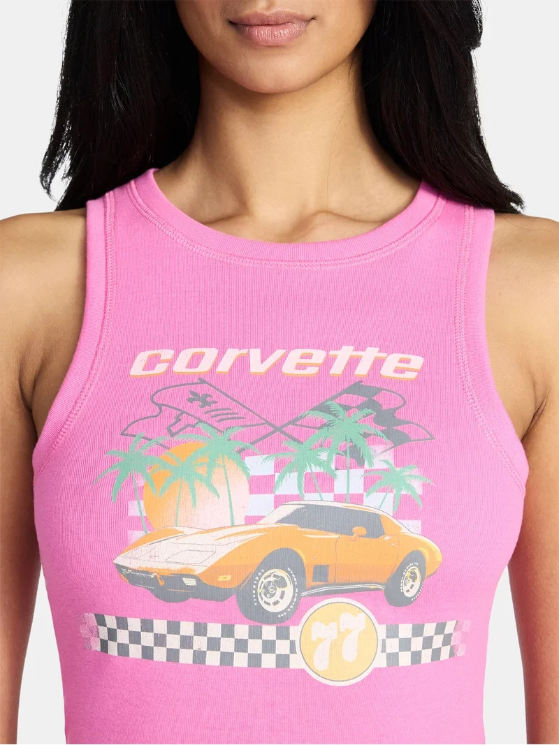 Corvette Race Flags Women's Graphic Tank Top, Sizes XXS-XXL | Walmart (US)