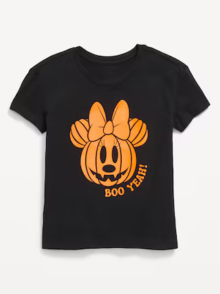 Disney© Pumpkin Minnie Mouse Graphic T-Shirt for Girls | Old Navy | Old Navy (US)